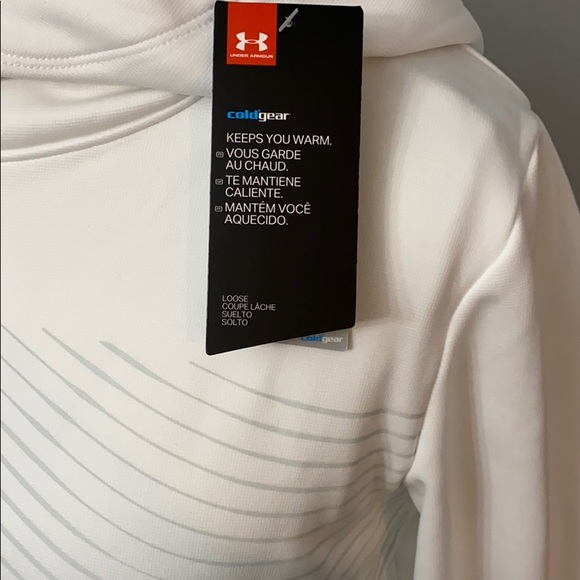 Under Armour Loose Neck Hoodie Med NWT - Picture 4 of 5